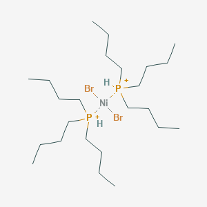 molecular formula C24H56Br2NiP2+2 B100599 Dibromobis(tributylphosphine)nickel(II) CAS No. 15242-92-9