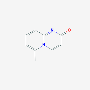molecular formula C9H8N2O B100604 6-Methyl-2H-pyrido[1,2-a]pyrimidin-2-one CAS No. 16075-68-6