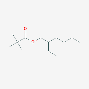 molecular formula C13H26O2 B100610 2-Ethylhexyl pivalate CAS No. 16387-18-1