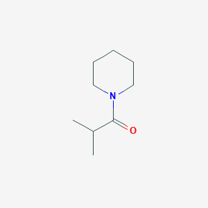 molecular formula C9H17NO B100611 2-Methyl-1-(piperidin-1-yl)propan-1-one CAS No. 17201-04-6