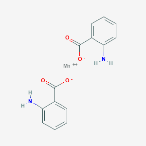molecular formula C14H12MgN2O4 B100615 Manganese(II) Anthranilate CAS No. 15336-23-9