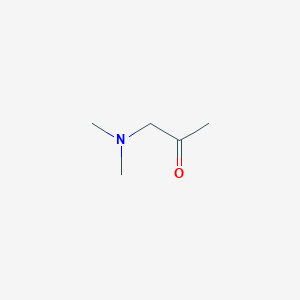 molecular formula C5H11NO B100619 (Dimethylamino)acetone CAS No. 15364-56-4