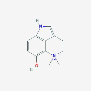molecular formula C12H15N2O+ B100628 Dehydrobufotenine CAS No. 17232-69-8