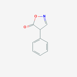 molecular formula C9H7NO2 B100633 4-phenylisoxazol-5(4H)-one CAS No. 16864-15-6
