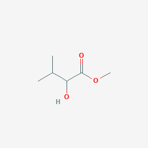 molecular formula C6H12O3 B100635 甲基2-羟基-3-甲基丁酸酯 CAS No. 17417-00-4