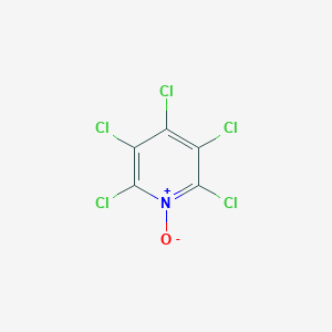 molecular formula C5Cl5NO B100658 Pyridine, pentachloro-, 1-oxide CAS No. 17573-93-2