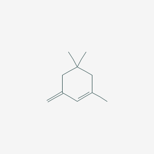 molecular formula C10H16 B100672 3-亚甲基-1,5,5-三甲基环己烯 CAS No. 16609-28-2