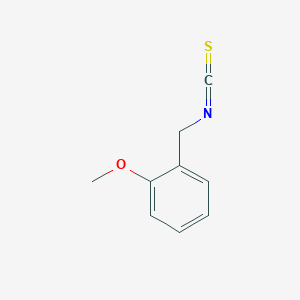 molecular formula C9H9NOS B100675 2-Methoxybenzyl isothiocyanate CAS No. 17608-09-2