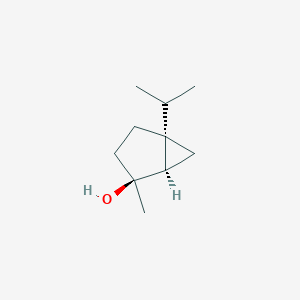 molecular formula C10H18O B100697 顺式-(+/-)-4-莰醇 CAS No. 15537-55-0