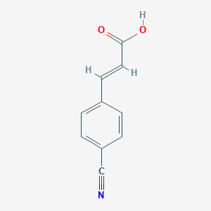 molecular formula C10H7NO2 B100708 4-氰基肉桂酸 CAS No. 18664-39-6