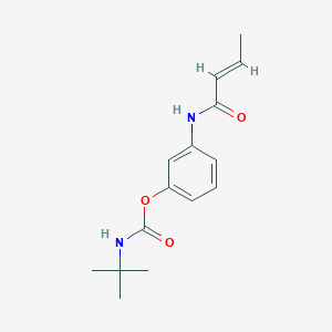 B100711 m-Crotonamidophenyl tert-butylcarbamate CAS No. 17838-05-0