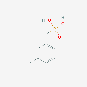 molecular formula C8H11O3P B100722 (3-甲基苯基)甲基膦酸 CAS No. 18945-65-8