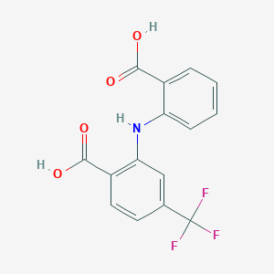 B100764 Anthranilic acid, N-((2-carboxy-5-trifluoromethyl)phenyl)- CAS No. 18953-21-4