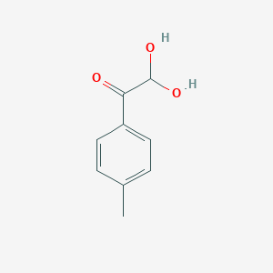 molecular formula C9H10O3 B100765 2,2-二羟基-1-(4-甲基苯基)乙酮 CAS No. 16208-14-3