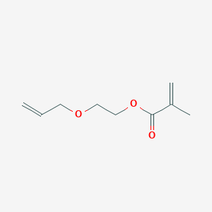 molecular formula C9H14O3 B100770 2-(烯丙氧基)乙基甲基丙烯酸酯 CAS No. 16839-48-8