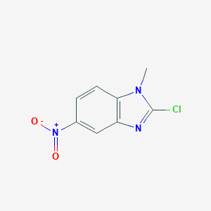 molecular formula C8H6ClN3O2 B100776 2-氯-1-甲基-5-硝基-1H-1,3-苯并二唑 CAS No. 15965-66-9