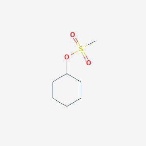 molecular formula C7H14O3S B100790 环己基甲磺酸盐 CAS No. 16156-56-2