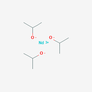 molecular formula C9H21NdO3 B100872 异丙氧基钕（III） CAS No. 19236-15-8