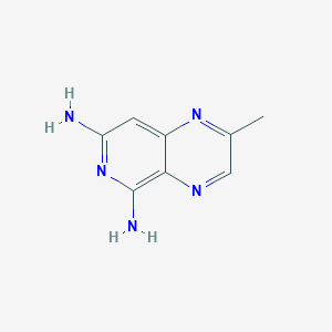 B100958 2-Methylpyrido[3,4-b]pyrazine-5,7-diamine CAS No. 16335-90-3
