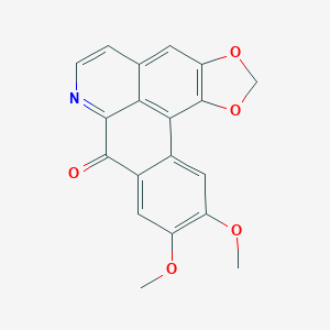 molecular formula C19H13NO5 B101027 双心酮 CAS No. 16408-78-9