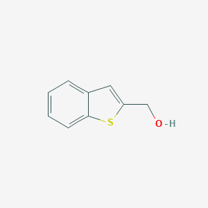 molecular formula C9H8OS B101068 2-(羟甲基)苯并[b]噻吩 CAS No. 17890-56-1