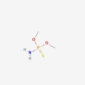 molecular formula C2H8NO2PS B101082 O,O-二甲基氨基硫代磷酸酯 CAS No. 17321-47-0