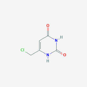 molecular formula C5H5ClN2O2 B101096 6-(Clorometil)uracilo CAS No. 18592-13-7