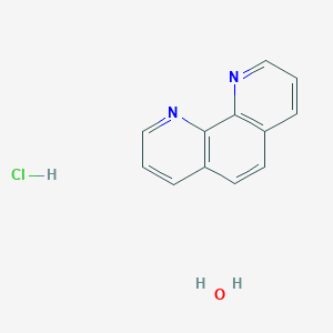 molecular formula C12H11ClN2O B101121 1,10-菲咯啉盐酸盐一水合物 CAS No. 18851-33-7