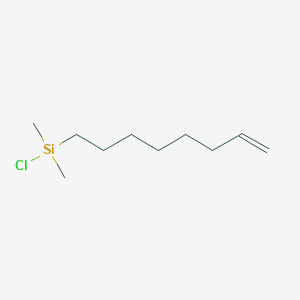 molecular formula C10H21ClSi B101124 7-辛烯基二甲基氯硅烷 CAS No. 17196-12-2