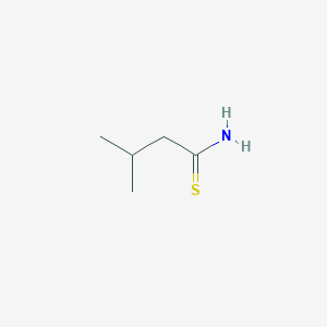 molecular formula C5H11NS B101152 3-Methylbutanethioamide CAS No. 16536-95-1