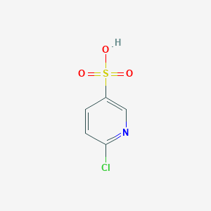 molecular formula C5H4ClNO3S B101153 6-chloropyridine-3-sulfonic Acid CAS No. 17624-08-7