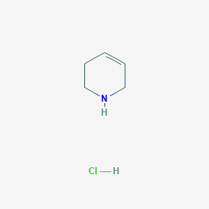 molecular formula C5H10ClN B101166 1,2,3,6-Tetrahydropyridine hydrochloride CAS No. 18513-79-6