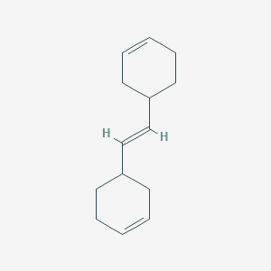 molecular formula C14H20 B101177 1,2-双(3-环己烯基)乙烯 CAS No. 17527-28-5