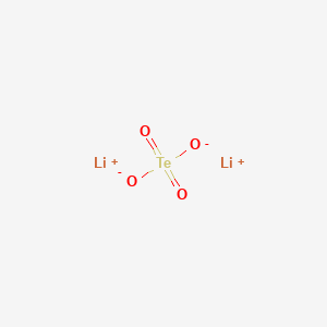 molecular formula Li2TeO4<br>Li2O4Te B101183 碲酸锂 CAS No. 15851-53-3