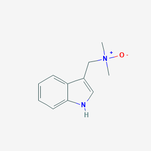 molecular formula C11H14N2O B101247 格拉明，N-氧化物 CAS No. 17206-03-0