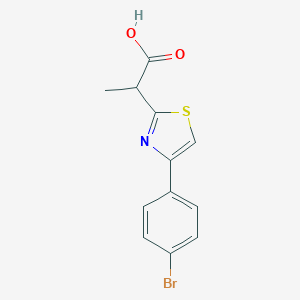 molecular formula C12H10BrNO2S B101248 溴苯甲醇 CAS No. 17969-45-8