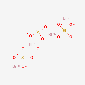 molecular formula Bi4O12Si3 B101256 Tetrabismuth trisilicate CAS No. 15983-20-7