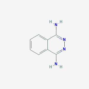 molecular formula C8H8N4 B101257 Phthalazine-1,4-diamine CAS No. 17987-70-1