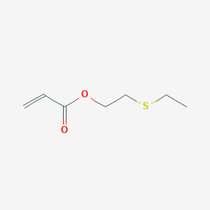 molecular formula C7H12O2S B101265 2-(Ethylthio)ethyl acrylate CAS No. 15205-68-2