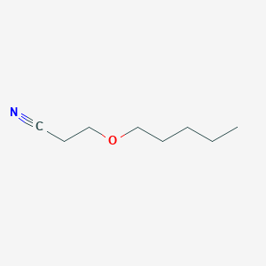 B101283 Propanenitrile, 3-(pentyloxy)- CAS No. 16728-47-5
