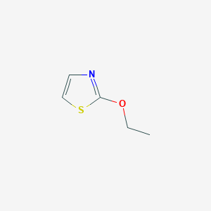 molecular formula C5H7NOS B101290 2-乙氧基噻唑 CAS No. 15679-19-3