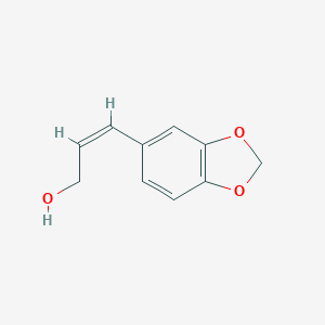 molecular formula C10H10O3 B101305 3'-Hydroxyisosafrole CAS No. 17581-86-1