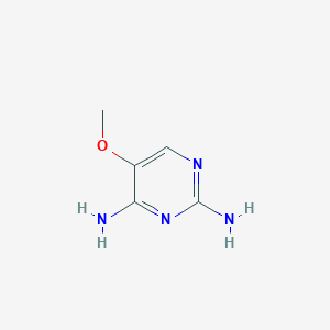 molecular formula C5H8N4O B101316 5-Methoxypyrimidine-2,4-diamine CAS No. 18588-48-2
