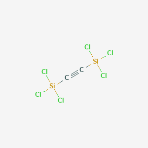 molecular formula C2Cl6Si2 B101322 双(三氯硅基)乙炔 CAS No. 18038-55-6
