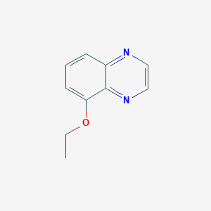 molecular formula C10H10N2O B101331 5-Ethoxyquinoxaline CAS No. 18514-74-4