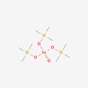 molecular formula C9H27AsO4Si3 B101351 Tris(trimethylsilyl) arsenate CAS No. 17921-76-5