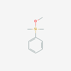 molecular formula C9H14OSi B101356 甲氧基二甲基(苯基)硅烷 CAS No. 17881-88-8