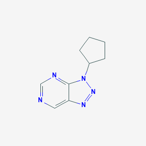 B101361 v-Triazolo[4,5-d]pyrimidine, (3H),3-cyclopentyl- CAS No. 17050-88-3