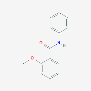 molecular formula C14H13NO2 B101385 2-甲氧基-N-苯基苯甲酰胺 CAS No. 6833-21-2