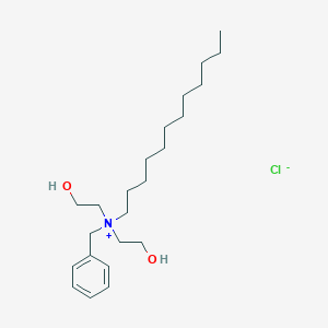 molecular formula C23H42ClNO2 B101389 苯扎氯铵 CAS No. 19379-90-9